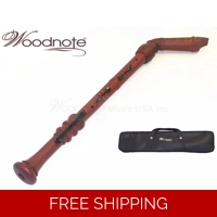 Woodnote Pro. Wood Grain Bass Recorder-Baroque fingering-BHY-258BW